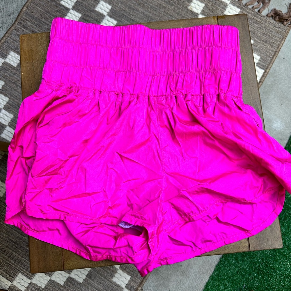 Free people high waist movement shorts